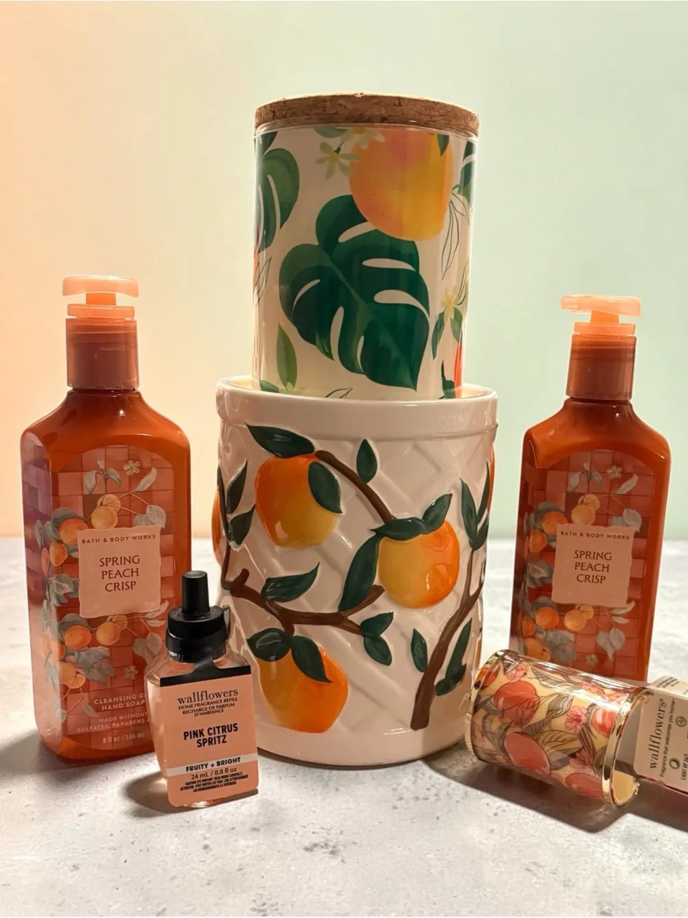 NWT 6Pc Home Fragrance Bundle Vera Bradley BBW Hallmark Candle Soap Set